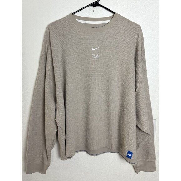 NIKE WOMEN'S UCLA YOGA COLLEGE SWEATSHIRT CREAM SIZE XL NEW - Picture 12 of 13